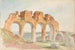 Ruins of Hamar Cathedral - Adolph Tidemand — artwork view
