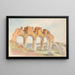 Ruins of Hamar Cathedral - Adolph Tidemand — framed artwork on a wall