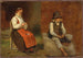 Studies of Mora Figures in Sweden - Adolph Tidemand — artwork view