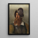 Study of figure for Christian IV founding Christiania - Adolph Tidemand — framed artwork on a wall