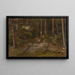 Forest Study Painting - Adolph Tidemand — framed artwork on a wall