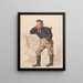 Fredrik Olsen Nevlunghavn - Adolph Tidemand — framed artwork on a wall