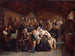 Funeral Feast Painting - Adolph Tidemand — artwork view