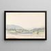 Glomma River Southward - Adolph Tidemand — framed artwork on a wall