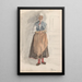 Reproduction of the painting Kari Saorisdatter Floda - Adolph Tidemand