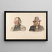 Knut Anundsen Holten Mo Ola Tovsen Kvsloa Eidsborg - Adolph Tidemand — framed artwork on a wall