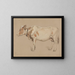 Coup de clé - Adolph Tidemand — framed artwork on a wall