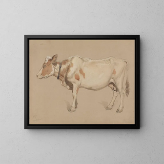 Coup de clé - Adolph Tidemand — framed artwork on a wall