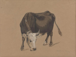 The cattle of the fattening - Adolph Tidemand — artwork view