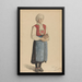Reproduction of the painting Woman in traditional costume Viky - Adolph Tidemand