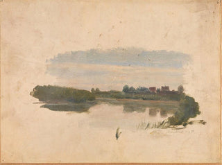 Landscape Study - Adolph Tidemand — artwork view