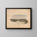 Landscape Study - Adolph Tidemand — framed artwork on a wall