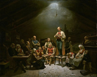 Devotion of the Lower Church - Adolph Tidemand — artwork view