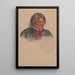 Reproduction of the painting Portrait of a Man Vinje Head of a Man - Adolph Tidemand