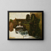 Ruisseau de moulin - Adolph Tidemand — framed artwork on a wall
