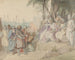 Olaf the Saint and the Captive Kings - Adolph Tidemand — artwork view