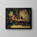 Old age and solitude - Adolph Tidemand — framed artwork on a wall