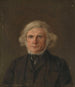 Study of an elderly man's portrait - Adolph Tidemand — artwork view