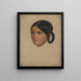 Study of Mariuccia - Adolph Tidemand — framed artwork on a wall