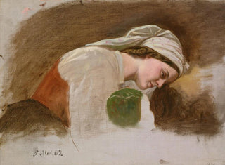 Study for After the Battle - Adolph Tidemand — artwork view