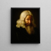 Study of an Old Man - Adolph Tidemand — framed artwork on a wall