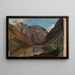 View of Gudvangen - Adolph Tidemand — framed artwork on a wall