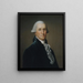 George Washington - Adolph Ulrich Wertmüller — framed artwork on a wall