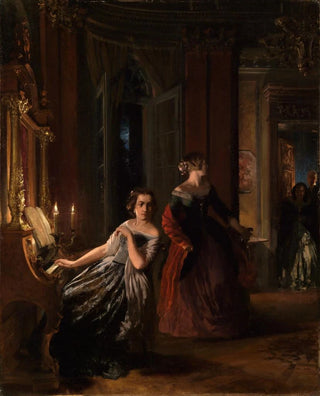 Le Strung - Adolph von Menzel — artwork view