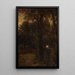 Reproduction of the painting Landscape Painting - Adolph von Menzel