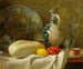 Still life with a cucumber and a jug - Adolphe Félix Cals — artwork view