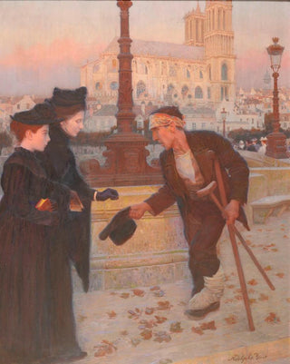 The Widow's Mite - Adolphe Binet — artwork view