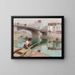 The Fisherman - Adolphe Binet — framed artwork on a wall