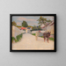 Clear Weather Painting - Adolphe Binet — framed artwork on a wall