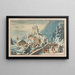 Valangin Painting - Adolphe Doudiet — framed artwork on a wall