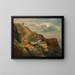 La vue du sommet - Adolphe Lalyre — framed artwork on a wall