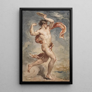 Reproduction of the painting Figure allégorique - Adolphe Léonard De Mol