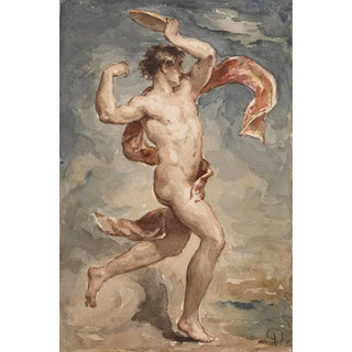 Reproduction of the painting Figure allégorique - Adolphe Léonard De Mol