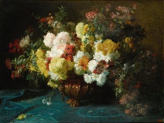Floral Still Life Painting - Adolphe Louis Castex-Dégrange — artwork view