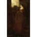 Reproduction of the painting At the altar - Adolphe Monticelli