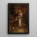 Reproduction of the painting Detailed study for La Rôtisserie des deux Paons - Adolphe Monticelli