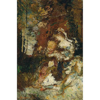 La Lionne - Adolphe Monticelli — artwork view