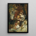 La Lionne - Adolphe Monticelli — framed artwork on a wall