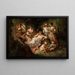 The Concert - Adolphe Monticelli — framed artwork on a wall