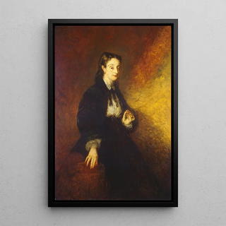 Reproduction of the painting Madame Cahen - Adolphe Monticelli
