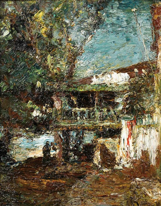 Landscape Painting - Adolphe Monticelli — artwork view