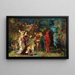 Characters of Faust - Adolphe Monticelli — framed artwork on a wall