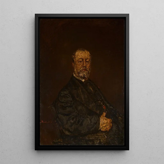 Portrait of Mr. Rouland - Adolphe Monticelli — artwork view