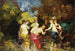 Six bathers - Adolphe Monticelli — artwork view