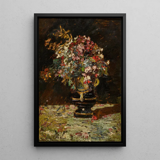 Reproduction of the painting Vase de fleurs - Adolphe Monticelli