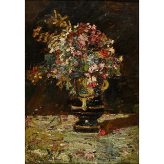 Reproduction of the painting Vase de fleurs - Adolphe Monticelli
